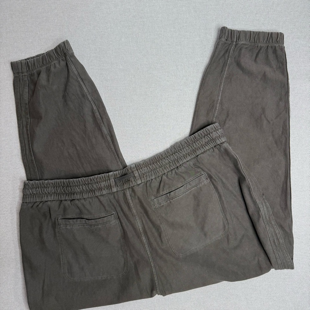 Athleta Farallon Jogger Cypress Green Organic Cotton Size 22 - Picture 7 of 12